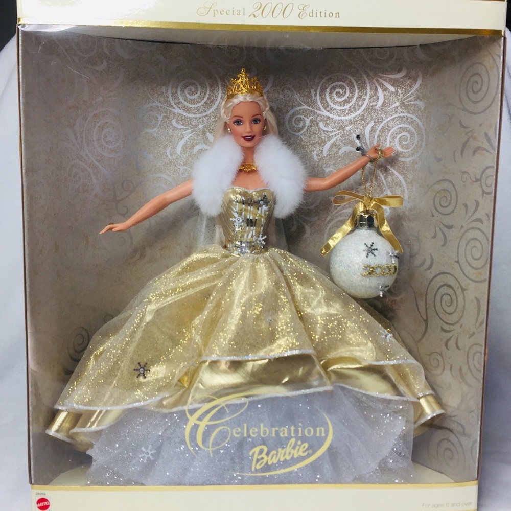 2000 Millennium Edition Cel. Barbie NIB gift